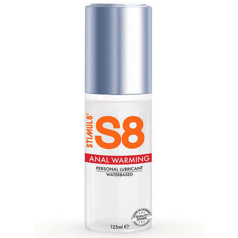 S8 Lubricante Anal Efecto Calor 125 Ml