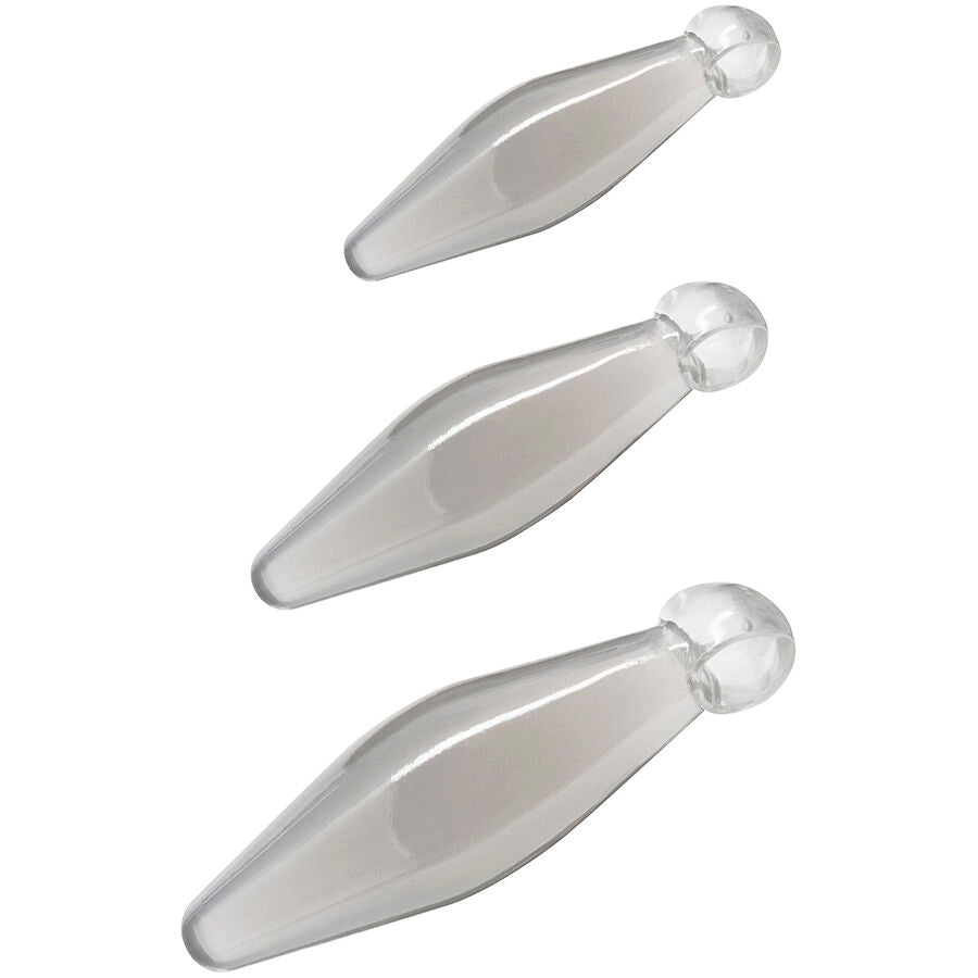 Anal Play Rimmer De Dedo 3 Piezas Transparente