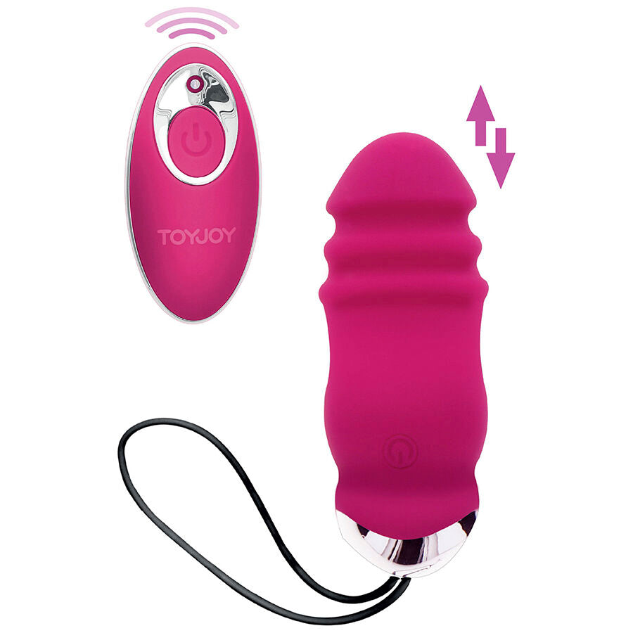 Happiness Sunn Side Up And Down Vibrador Control Remoto Fucsia