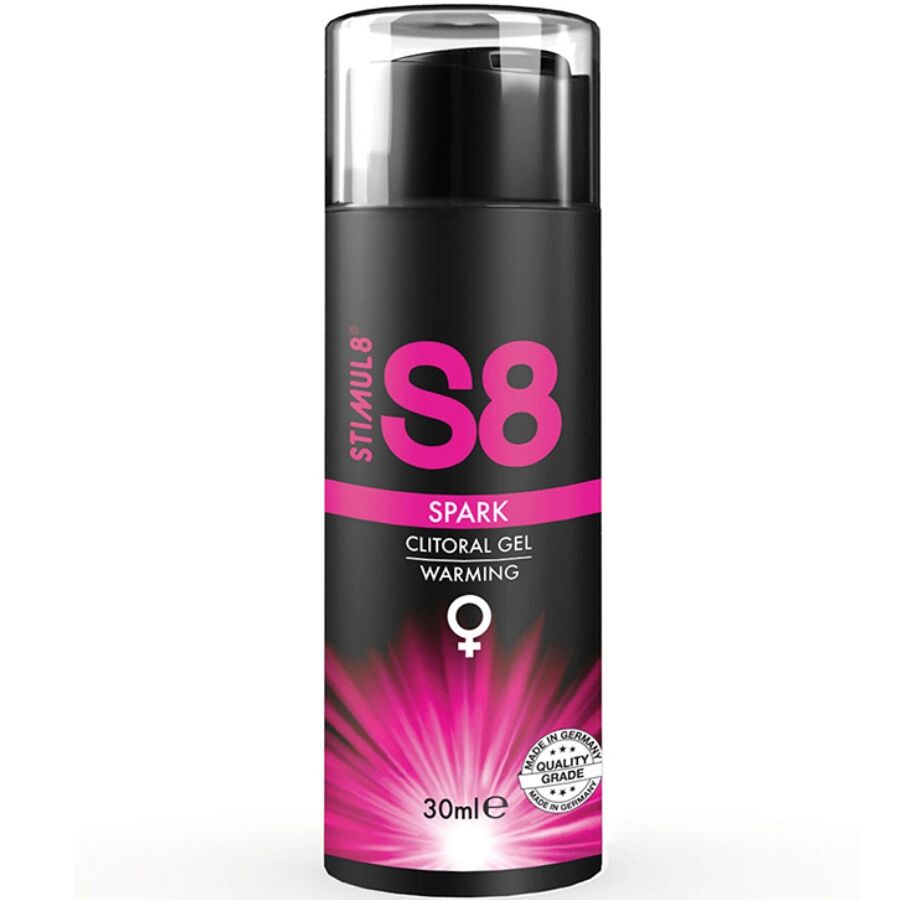 S8 Spark Gel Stimulador De Clítoris Efecto Calor 30 Ml