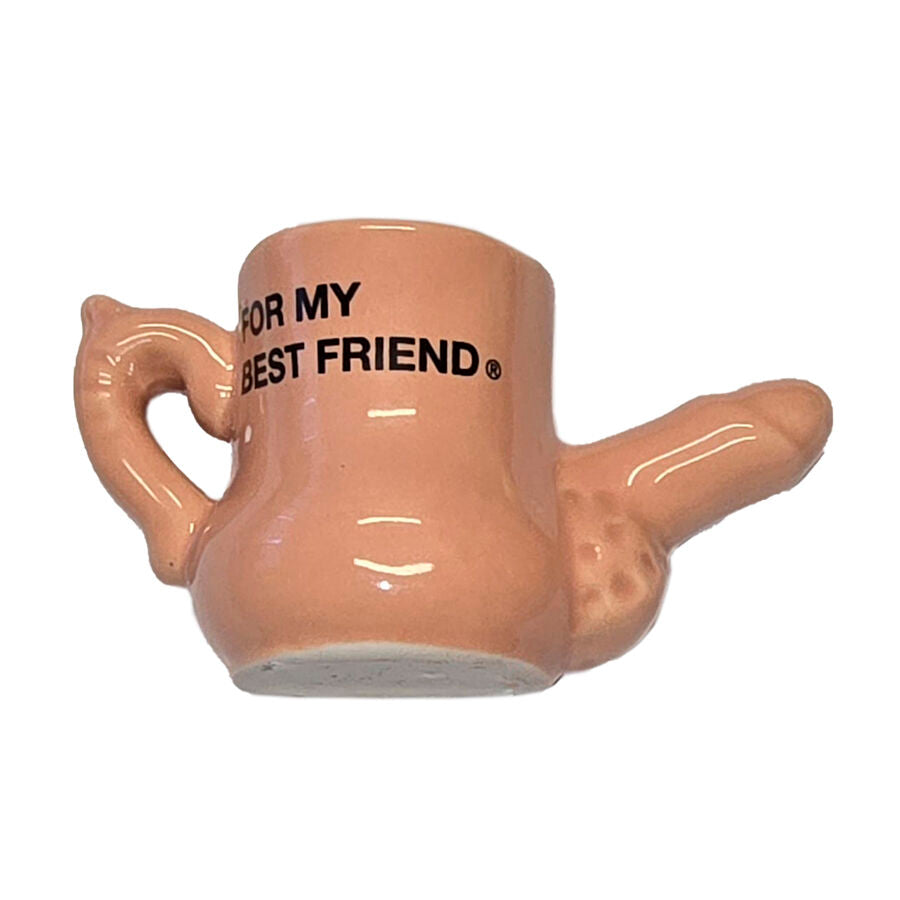 ?? Imán Taza Cerámica Con Pene En Relieve “For My Best Friend”
