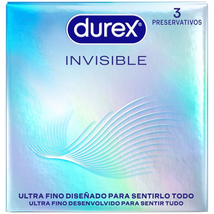 Preservativos Invisible Ultra Fino 3 Unidades