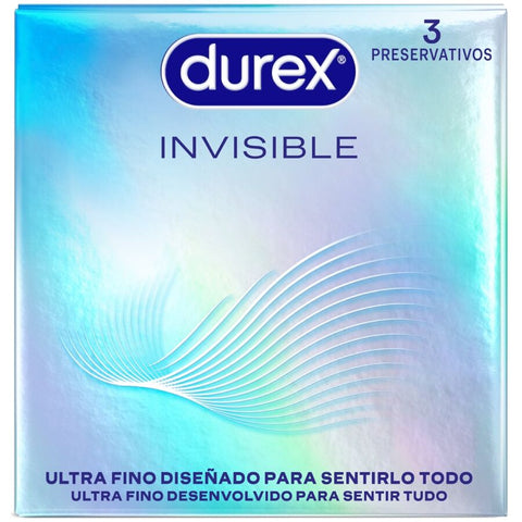 Preservativos Invisible Ultra Fino 3 Unidades