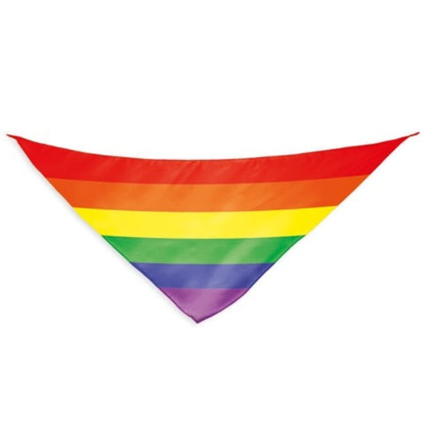 Pañuelo Algodón Triangular Bandera Arcoíris