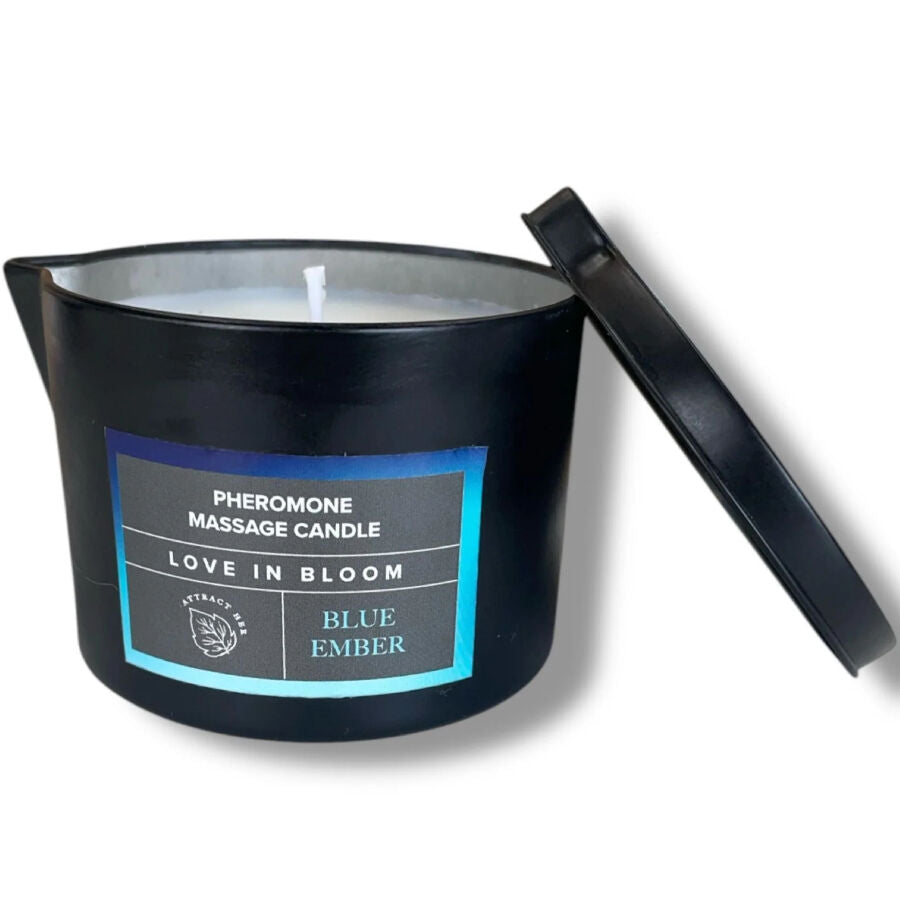 Bloom Vela De Masaje Índica Blue Ember 150 Ml