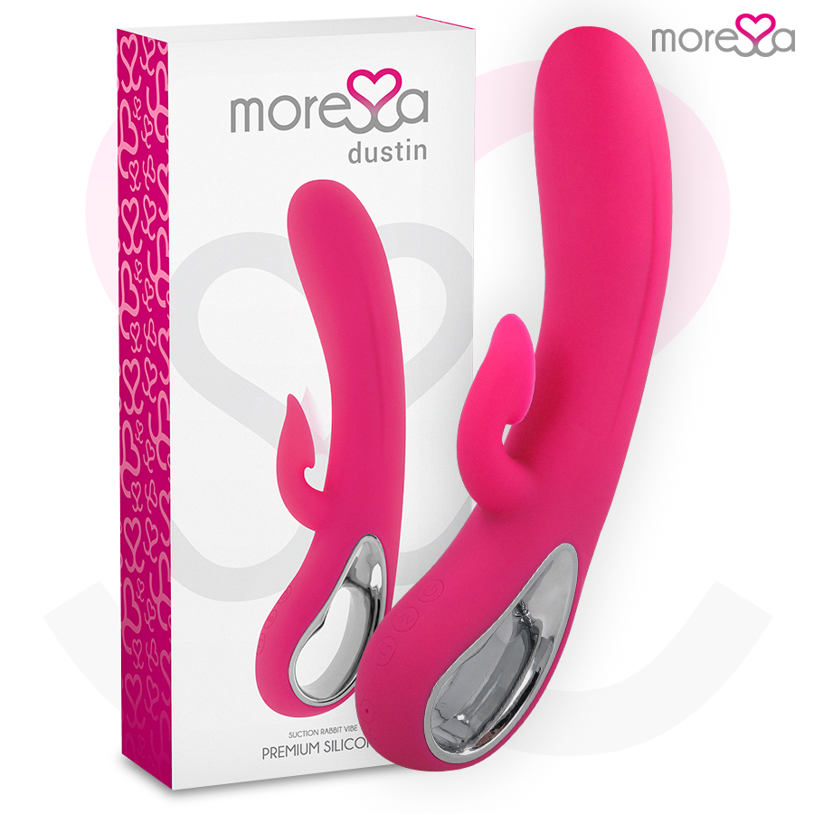 Dustin Succionador Clitorial Y Potente Vibración Premium Silicone Recargable