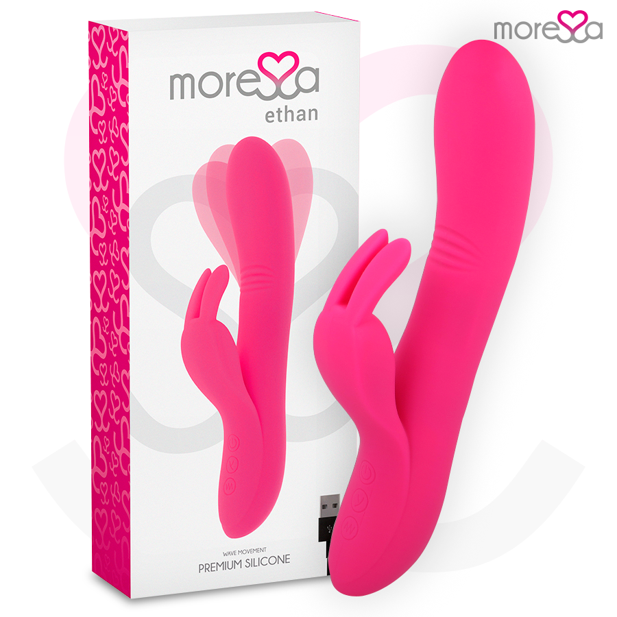 Ethan Efecto Wave Mas Potente Vibración Premium Silicone Recargable