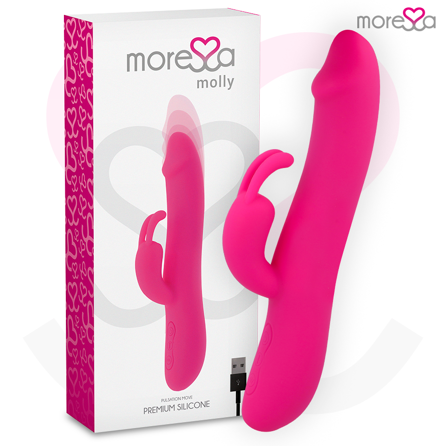 Molly Impulsor Up&Down Y Potente Vibración Premium Silicone Recargable