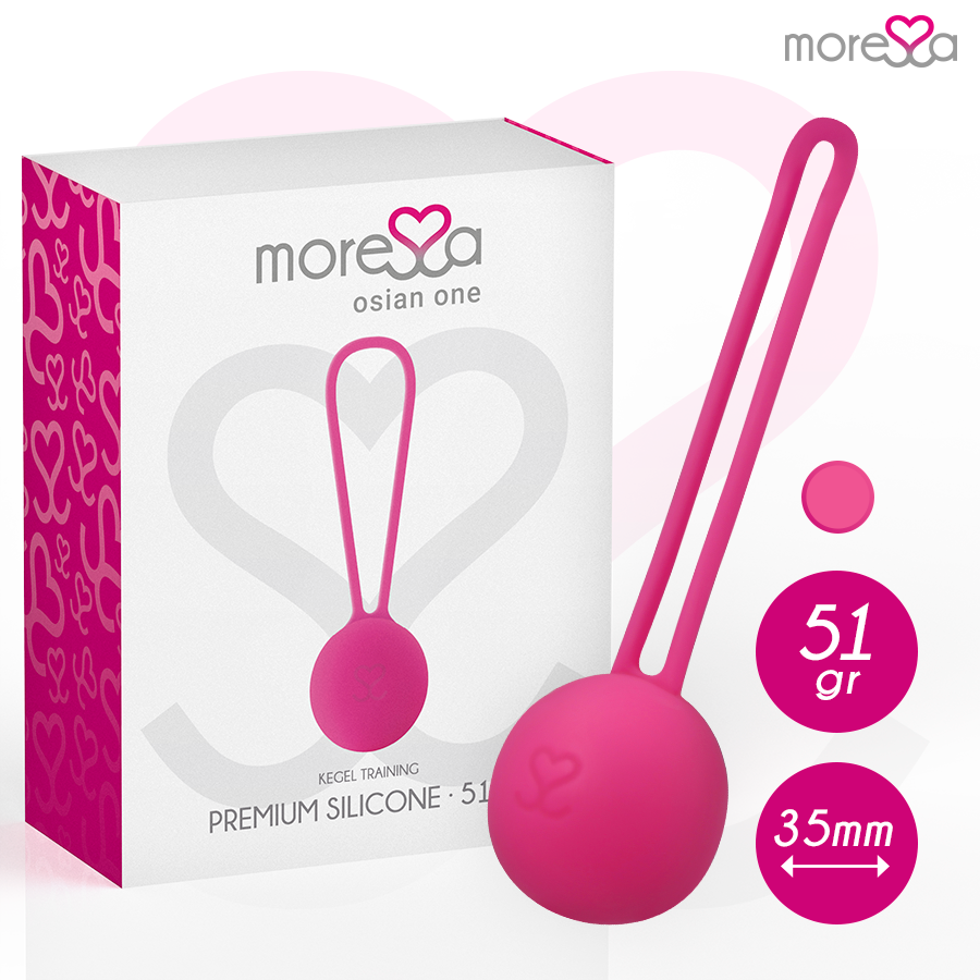 Osian One Entrenamiento Suelo Pelvico 51Gr Premium Silicona Rosa
