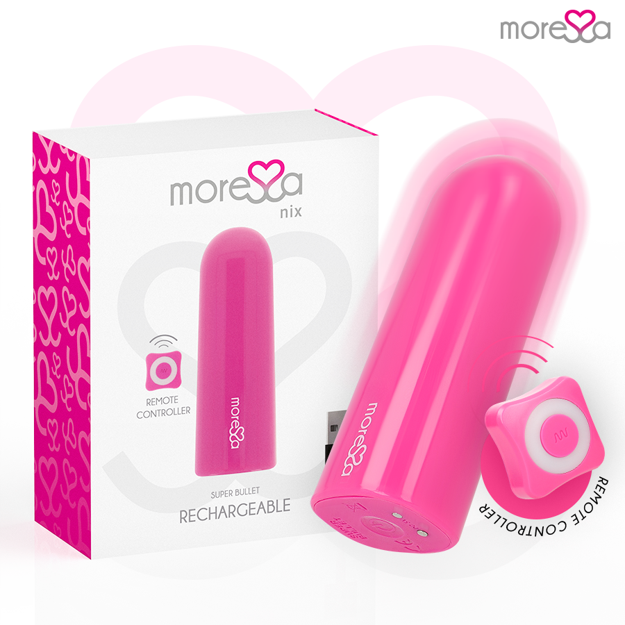 Nix Potente Vibrador Multi Juegos Control Remoto Rosa