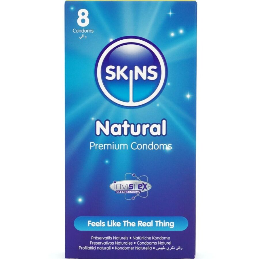 Natural Preservativos Premium Pack 8