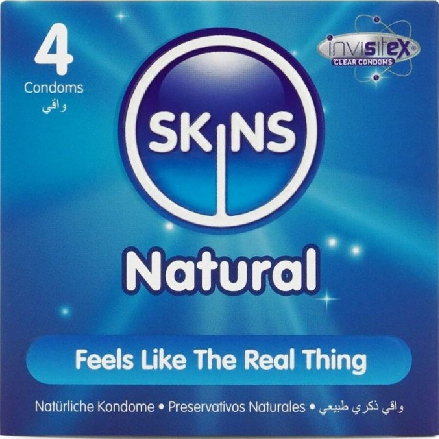 Natural Preservativos Premium Pack 4