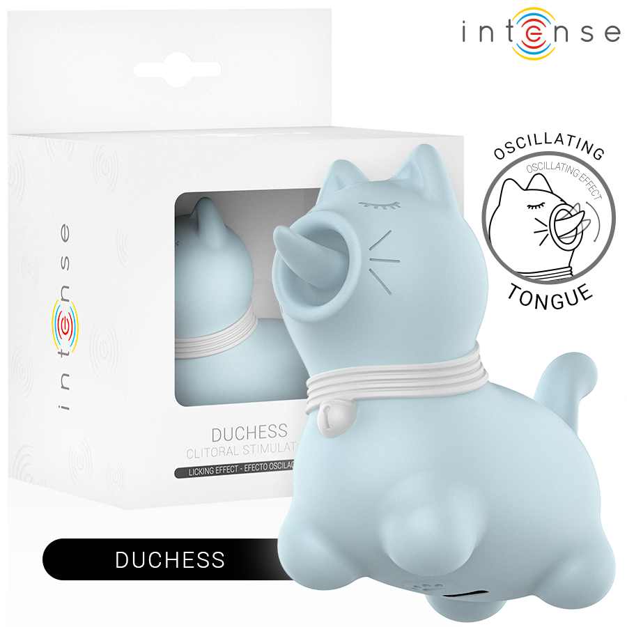 Duchess Estimulador Con Lengua Rotativa 360º Azul