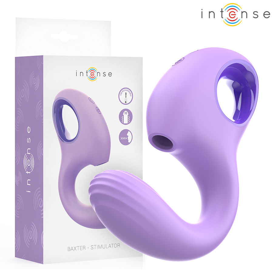 Baxter Vibrador & Estimulador Violeta