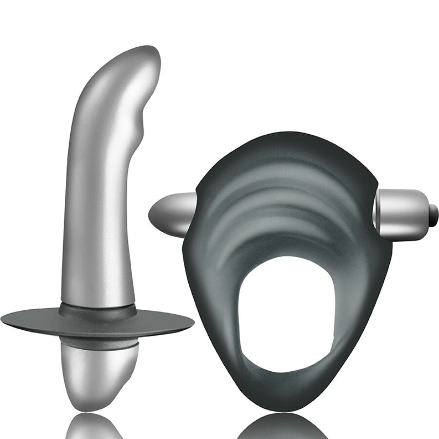Entice Kit Anillo Para Pene + Vibrador Próstata Principiantes