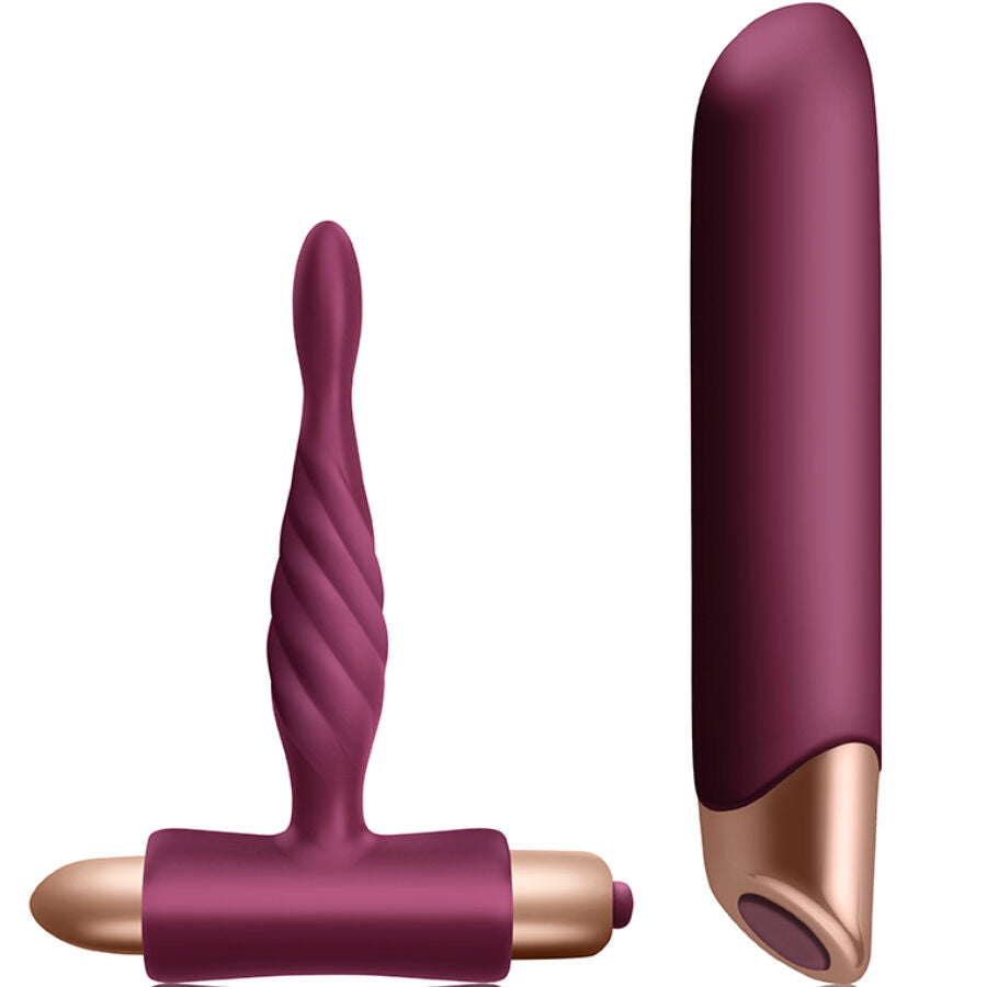 Rapture Kit Vibrador Clásico + Plug Anal Principiantes