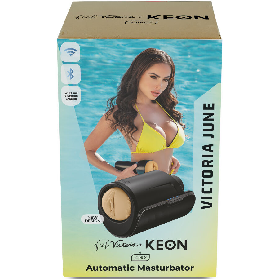 Keon Wifi Combo Victoria June Masturbador Automático + Feel Stroker
