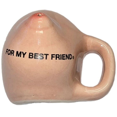 ?? Imán De 1 Pecho En Taza Cerámica “For My Best Friend”