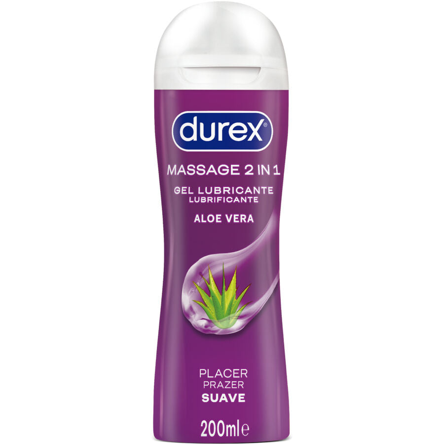 Gel Lubricante De Masaje Suave Aloe Vera 200 Ml