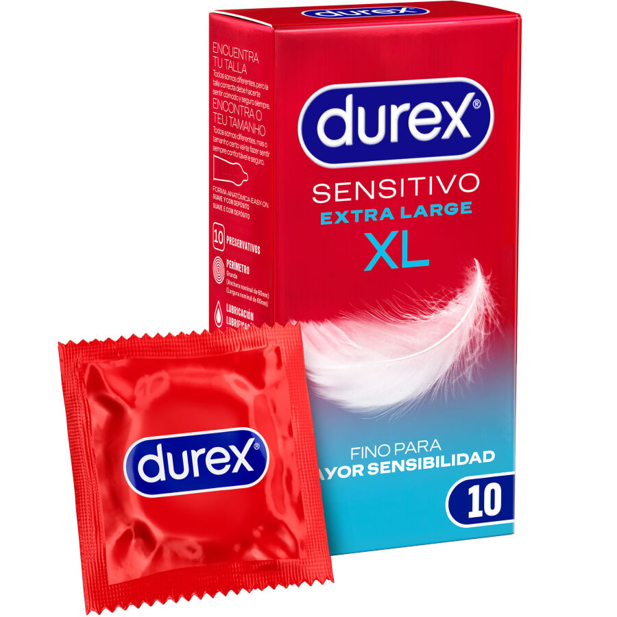 Preservativos Sensitivo Xl 10 Unidades