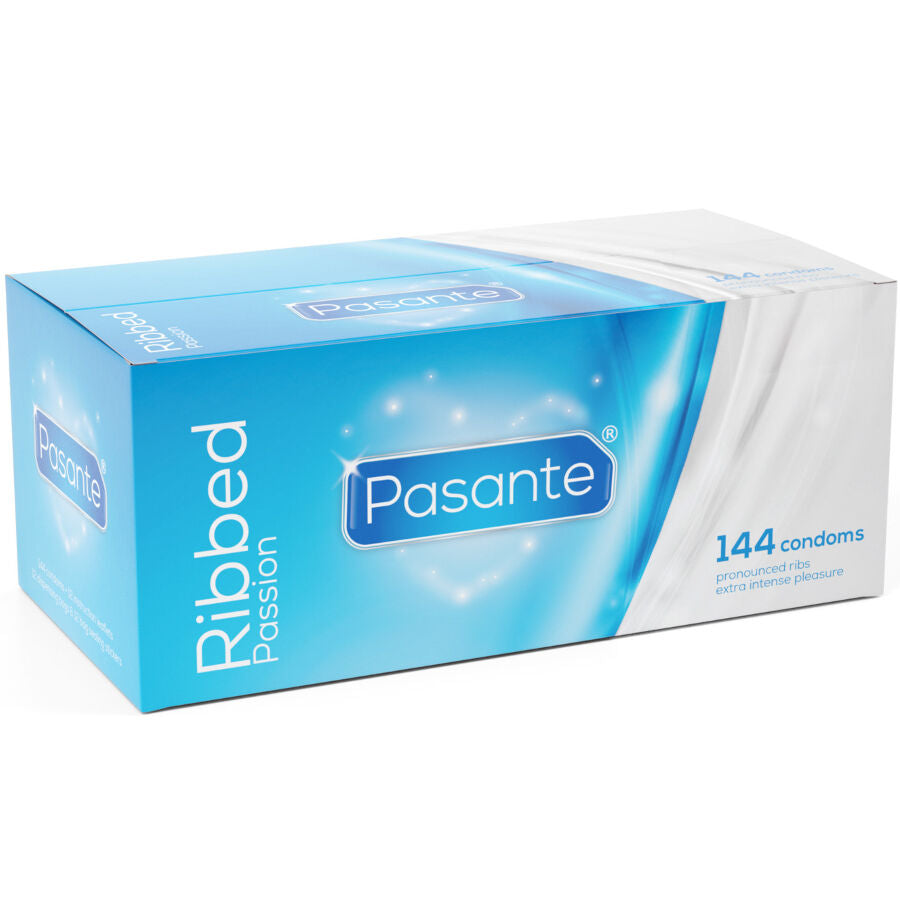 Ribbed Passion Preservativos Caja 144 Unidades