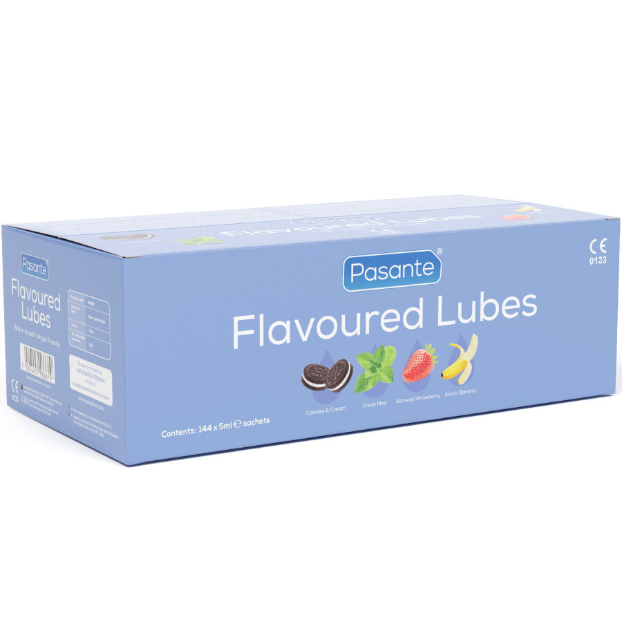 Lubricantes Sabores Caja 144 Unidades 5 Ml