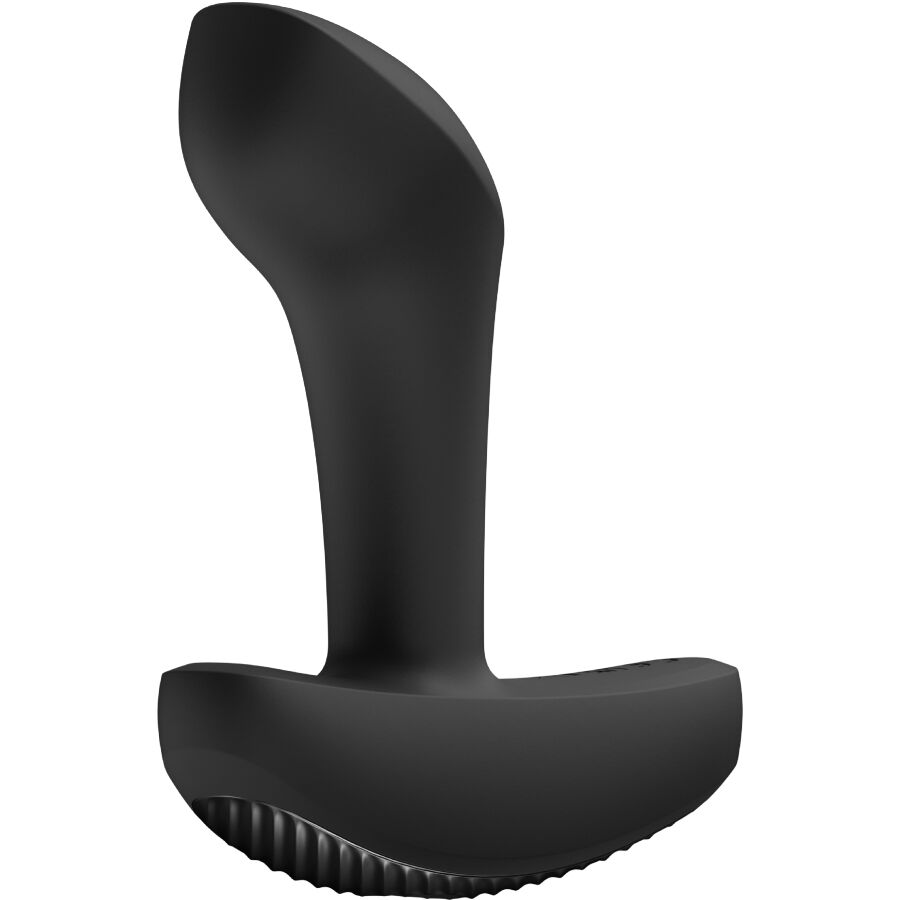 Bootie Vibe Plug Anal Vibrador Negro