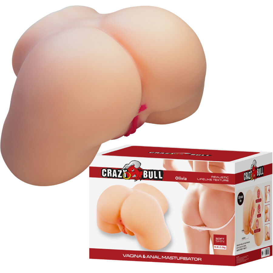Olivia Trasero Femenino Realista Vagina Y Anal 5.5 Kg