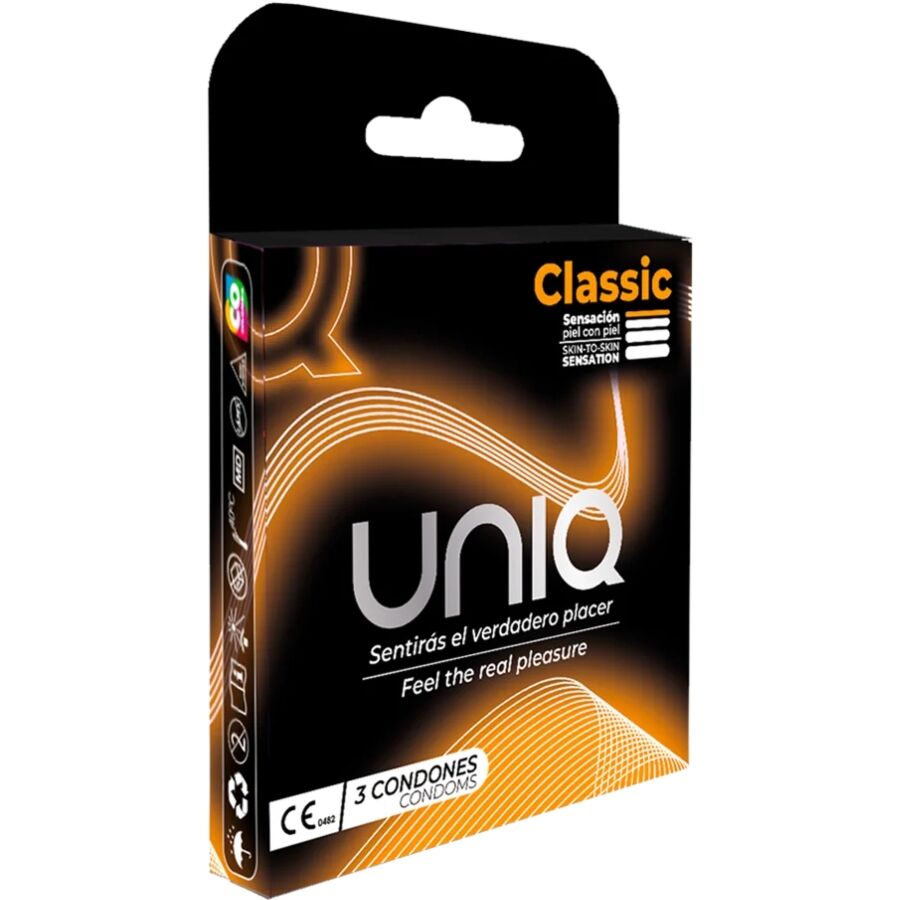 Classic Preservativos Sin Latex 3 Unidades