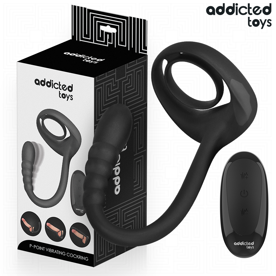 Anillo Pene Vibrador Punto·p Control Remoto