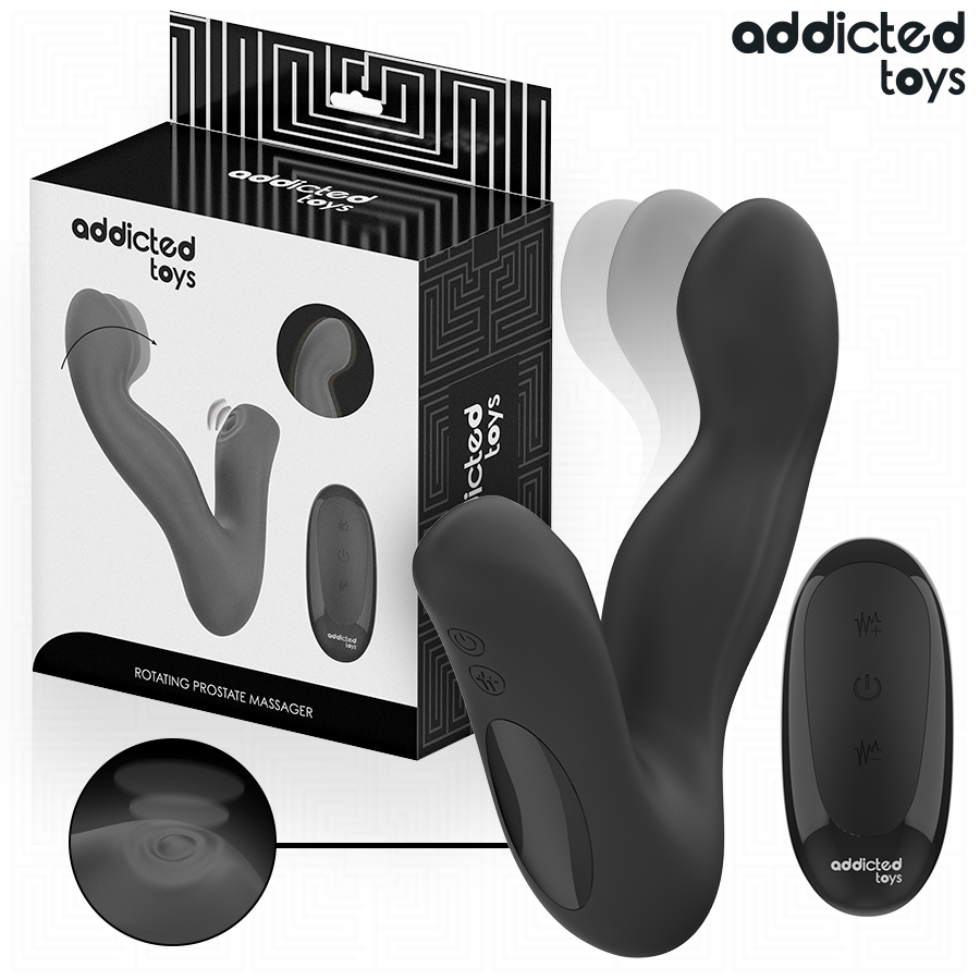Masajeador Prostático Oscilante Con Modo Pulsaciones Control Remoto
