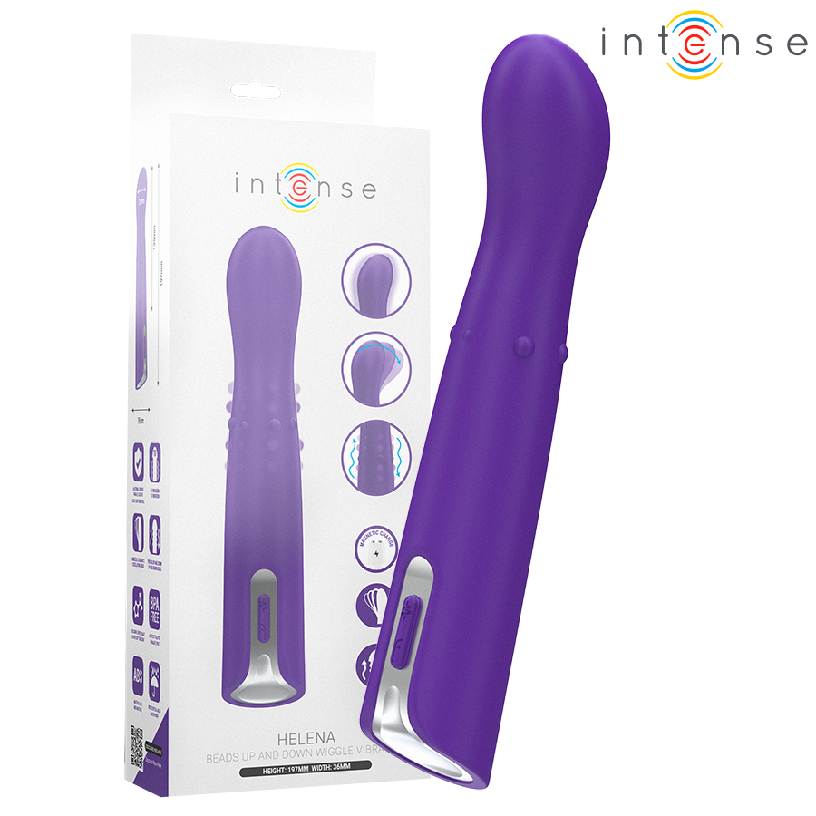 Helena Vibrador Up & Down Modo Beads 13,5 Cm