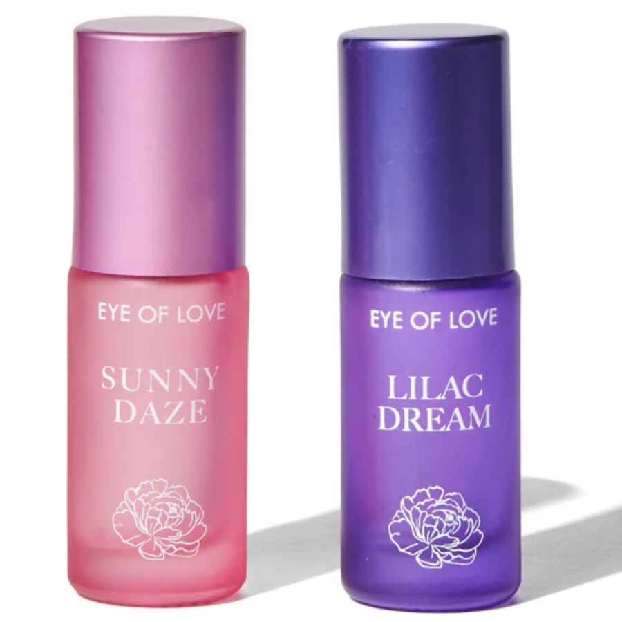 Bloom Set De Perfume Roll-On Con Feromonas De Día A Noche 2 X 5 Ml