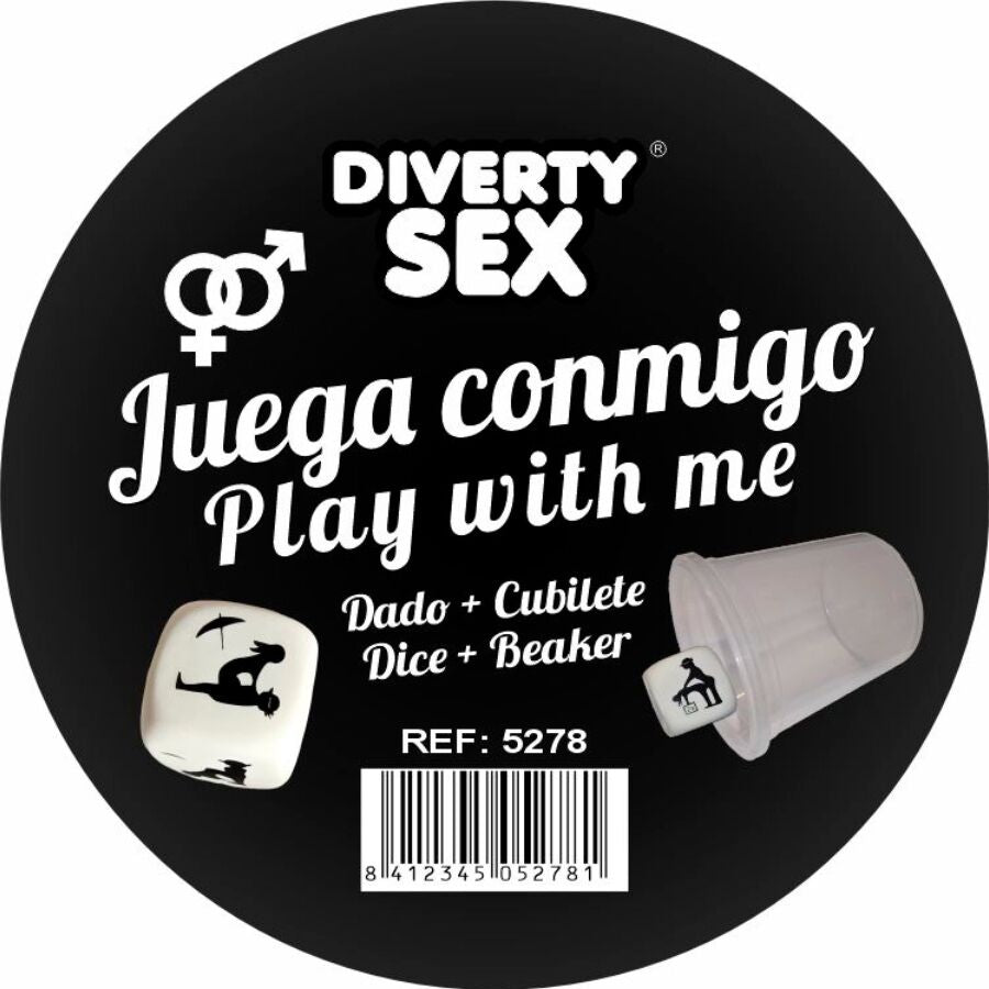 Dado Duro Blanco Posturas Hetero Con Cubilete