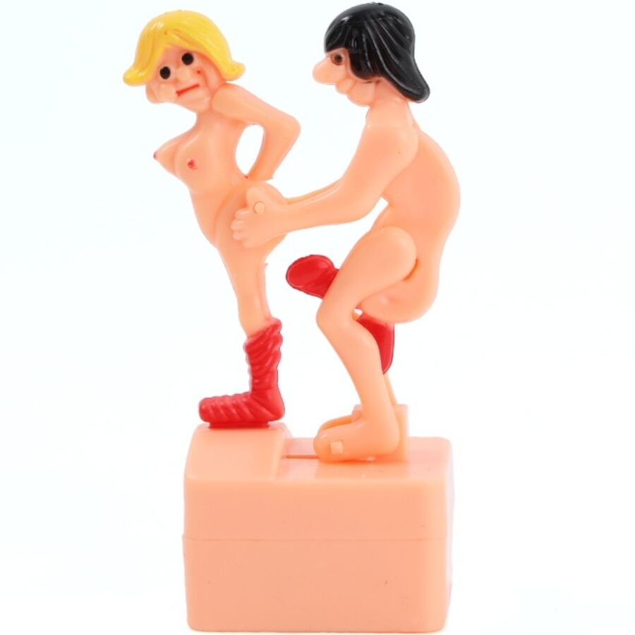 Muñeco Broma Postura Sexual Por Detrás Con Cuerda