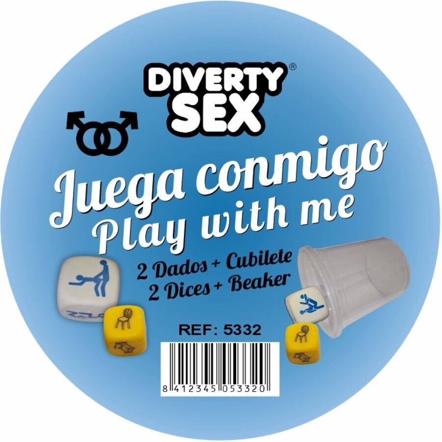 Dados Lugar + Posturas Chicos Con Cubilete