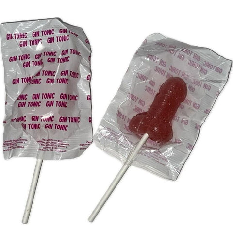 1 Piruleta Pene Gin Tonic Fresa 10% Alcohol