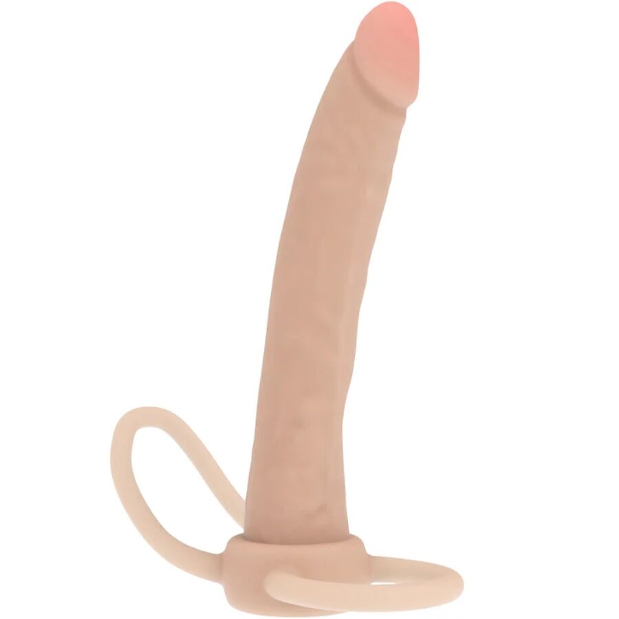 Double Trouble Penetrador Anal Silicona 16 Cm