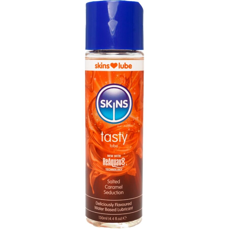 Tasty Lubricante Base De Agua Caramelo Salado 130 Ml