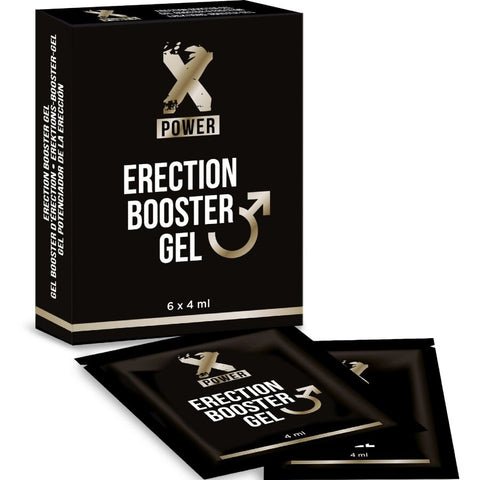 Erection Booster Gel Potenciador Ereccion 6 X 4 Ml