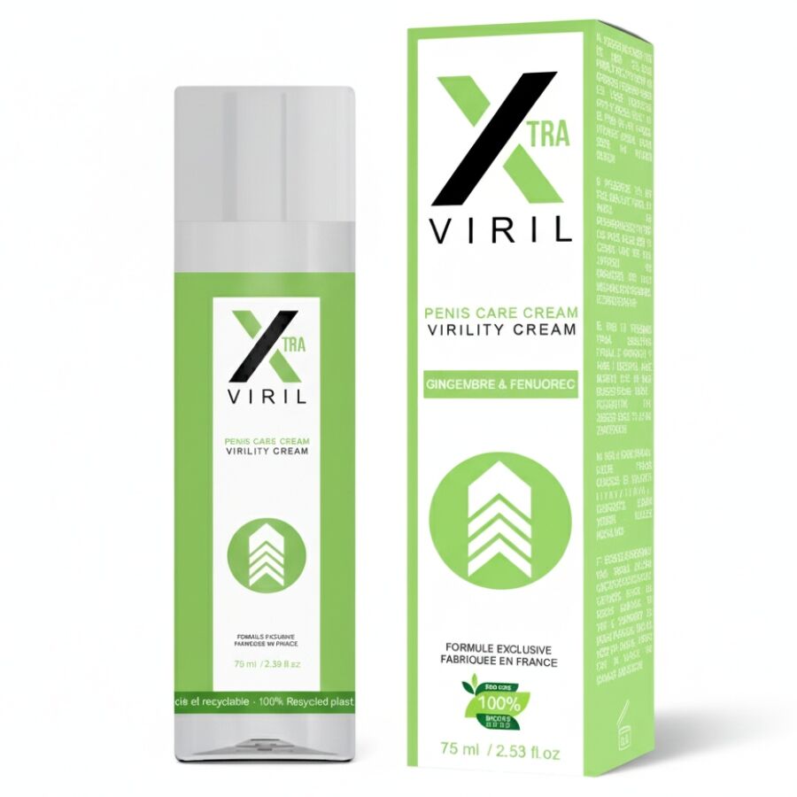 X Viril Crema Para Potenciar Erección Y Tamaño