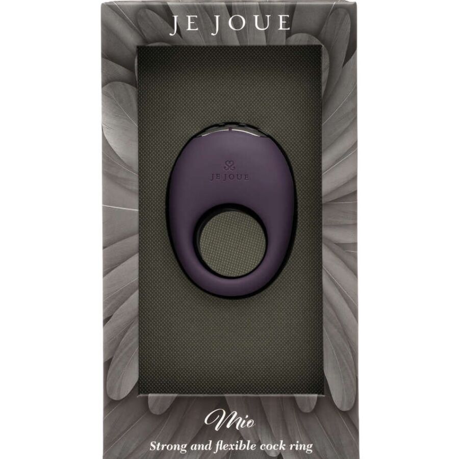 Mio Anillo Para El Pene Vibrador Fuerte Y Flexible Morado