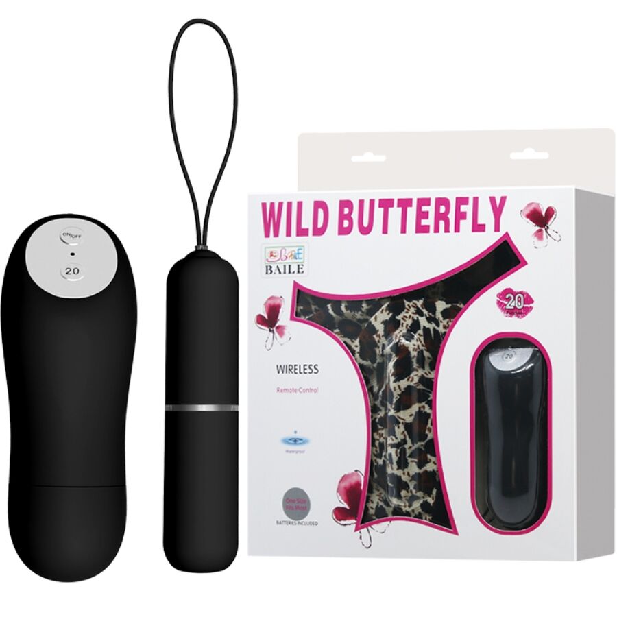 Tanga Con Bala Vibradora Y Control Remoto Negro