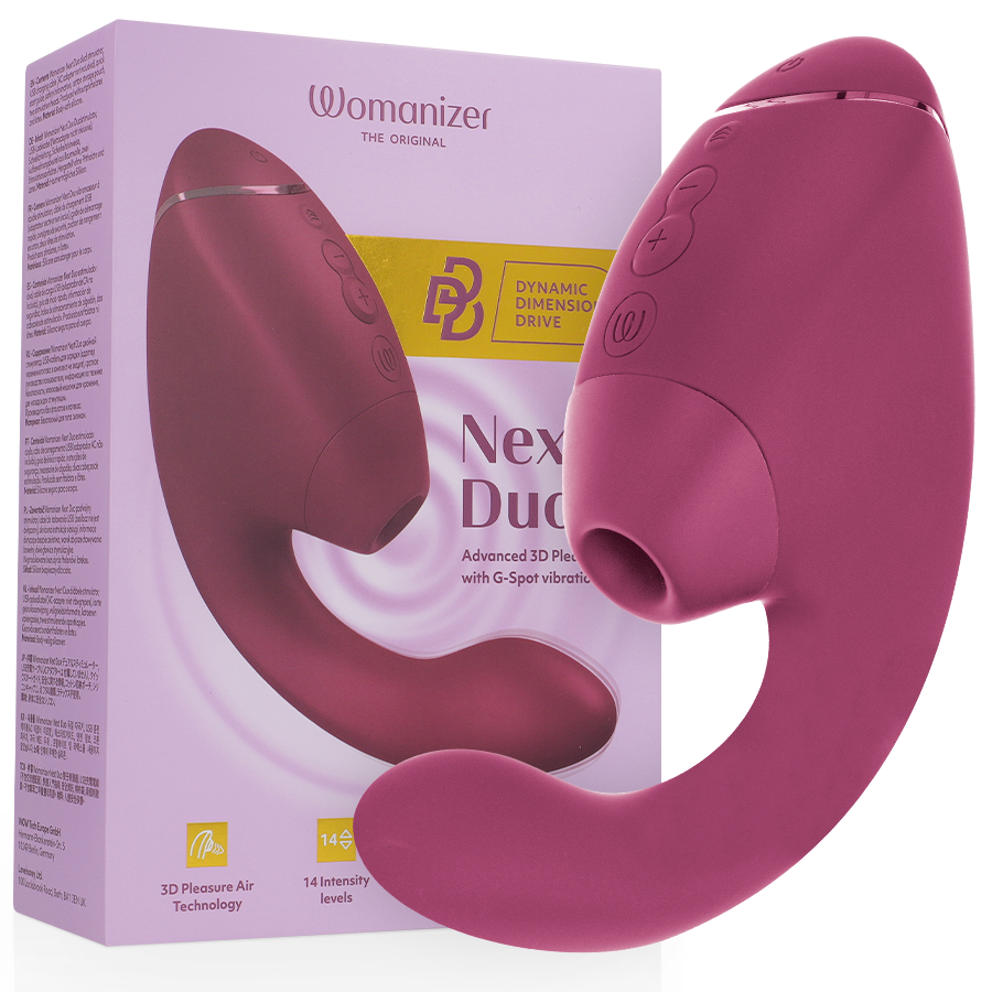 Duo Next Estimulador Vibrador Dual Clítoris & Punto·g Rosa