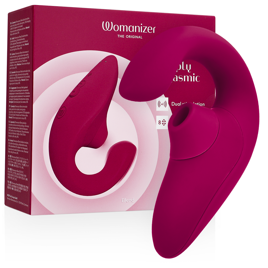 Blend Estimulador Vibrador Rabbit Fucsia