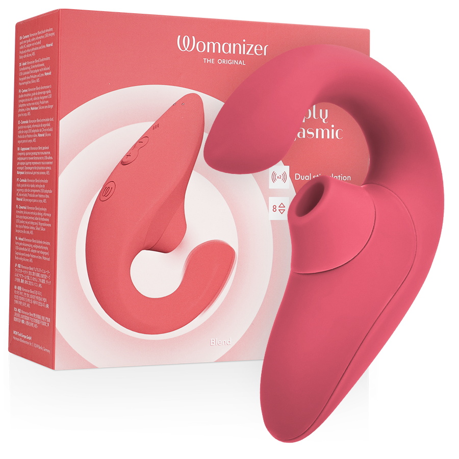 Blend Estimulador Vibrador Rabbit Rosa
