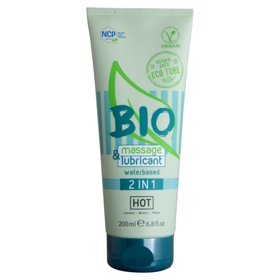 Bio Massage & Lubricante Base Agua 2 En 1 200 Ml