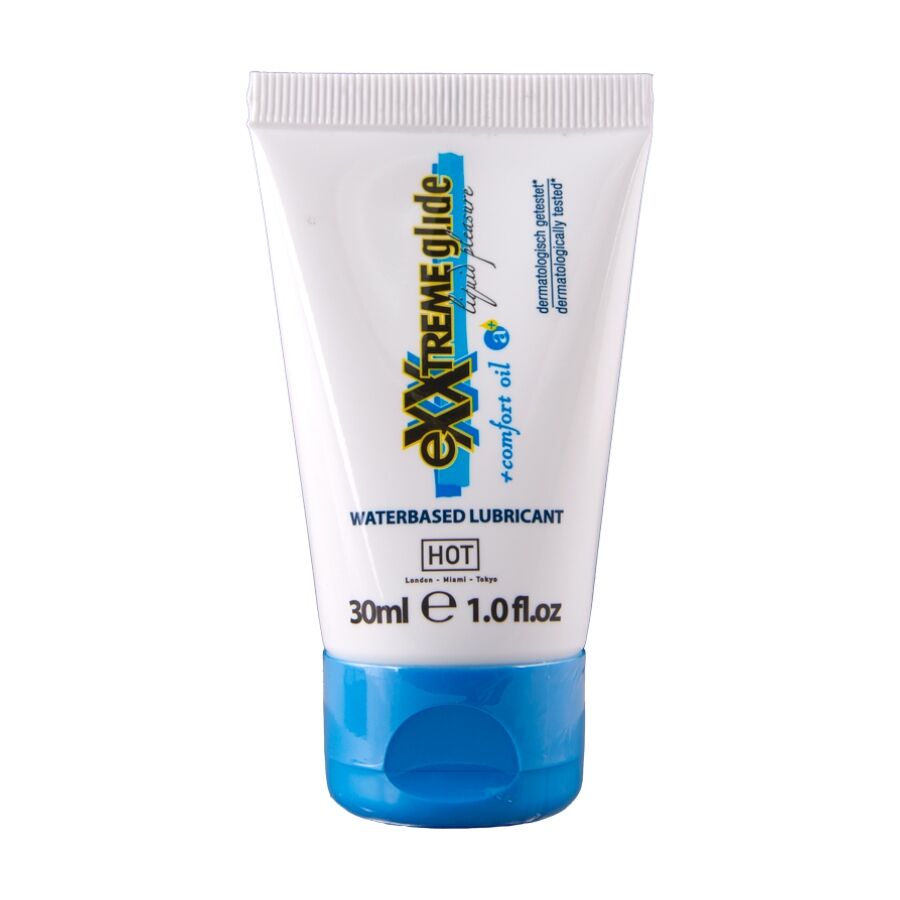 Exxtreme Glide Lubricante Base Agua + Aceite Confort A+ 30 Ml