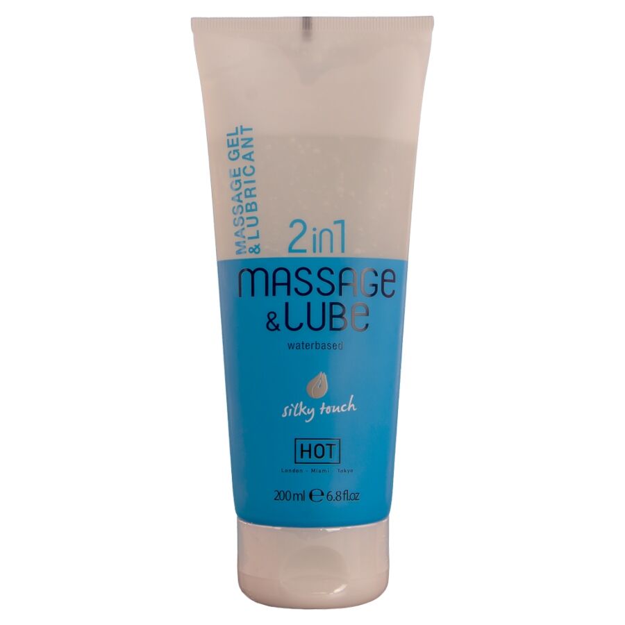 Massage & Glide Gel 2 En 1 Tacto Sedoso 200 Ml