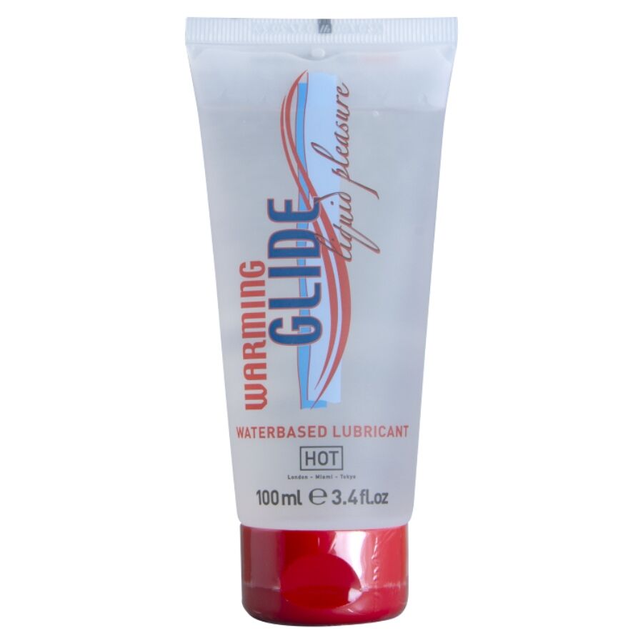 Warming Glide Liquid Pleasure Lubricante Base Agua Efecto Calor 100 Ml
